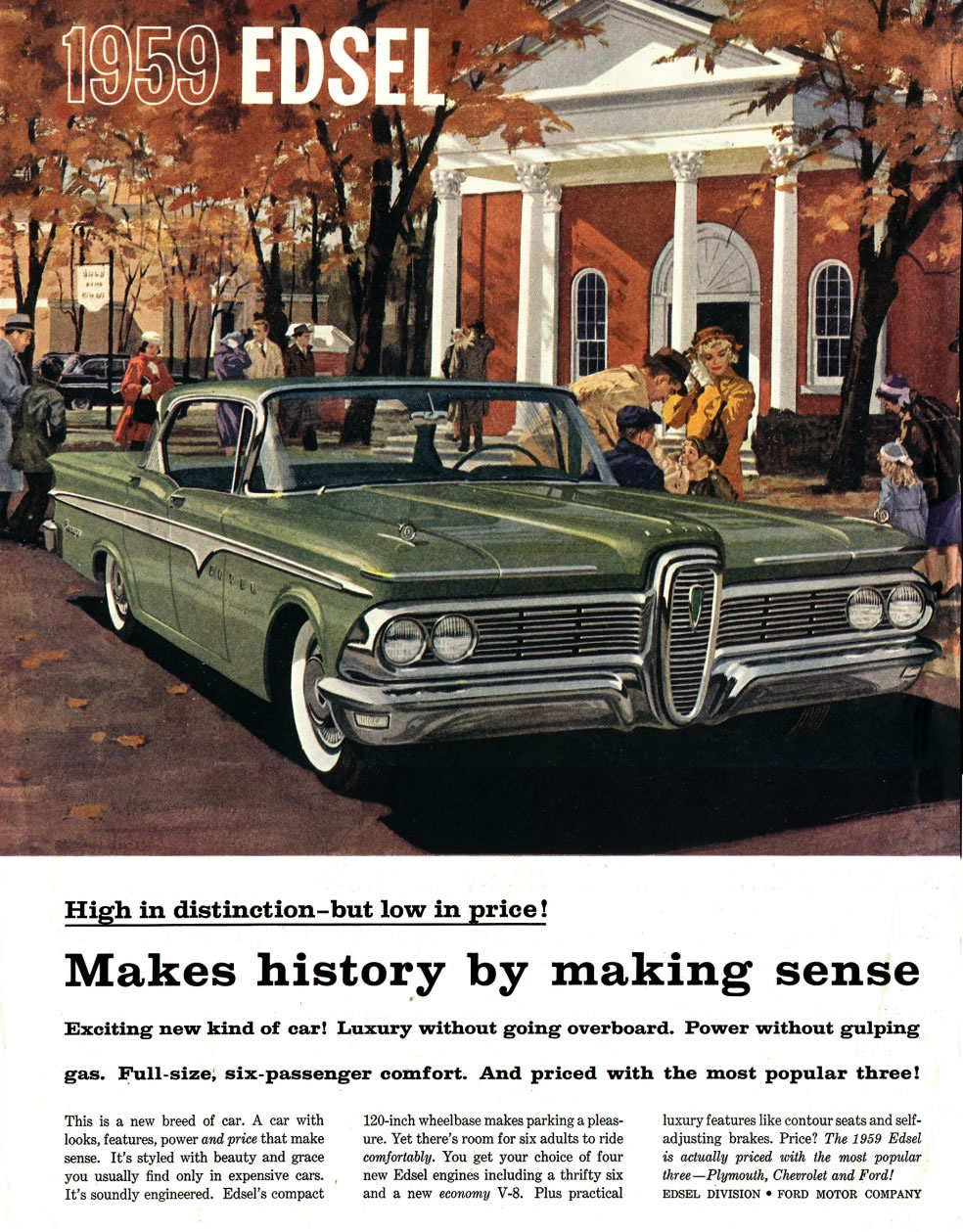 1959 Edsel Auto Advertising